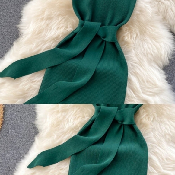 Elegant midi dress - Picture 5 of 5